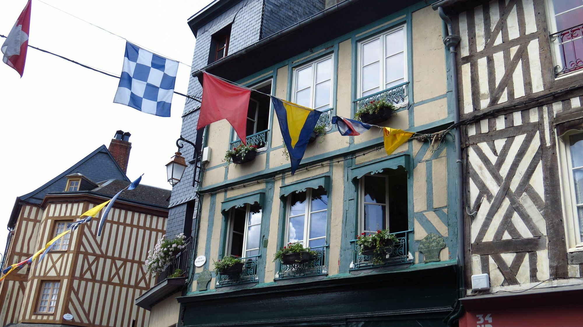 Appartement Galerie Honfleur Eksteriør billede